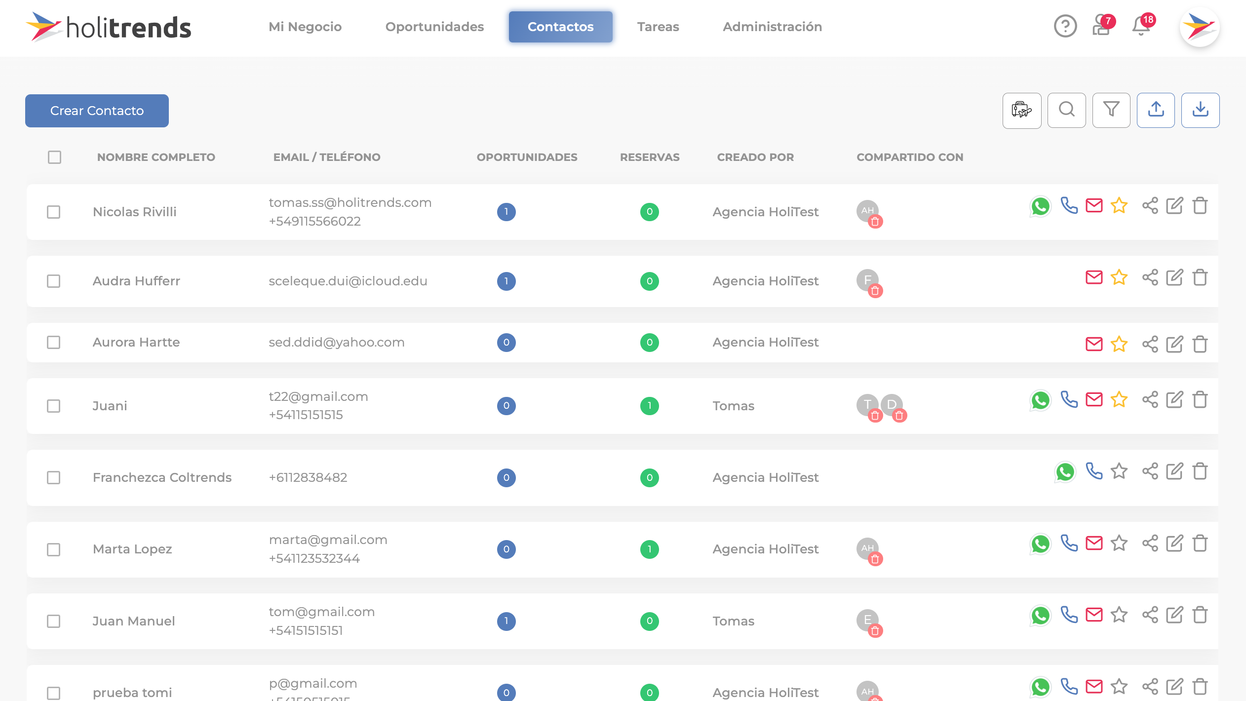 Gestioná a los clientes de tu agencia